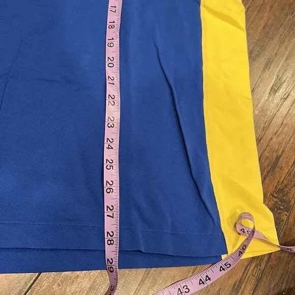 Ralph Lauren Polo. Big pony. Blue yellow. Size XL in GUC pro fit - Picture 5 of 7